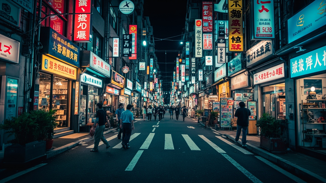 上野电子批发商圈街景
